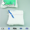 BLUE Gauze lap sponge using for surgery packing in sterile polybag